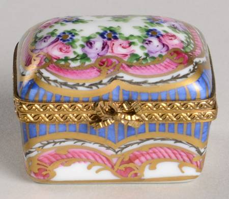 PEINT MAIN LIMOGES BOX Floral Box - No Box