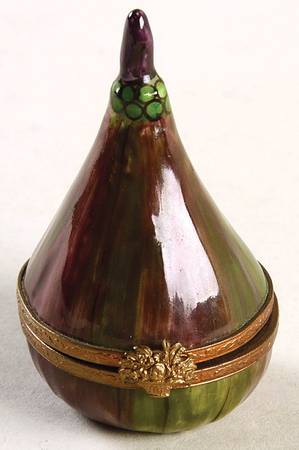PEINT MAIN LIMOGES BOX Fig - Nb646, No Box