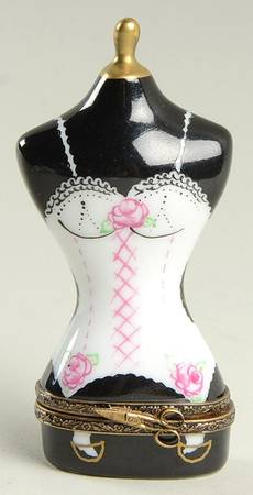 PEINT MAIN LIMOGES BOX Mannequin - No Box