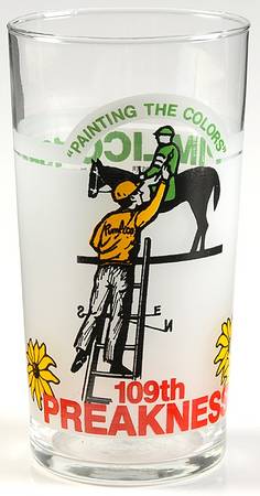 Preakness Glassware 1984 109th - No Box