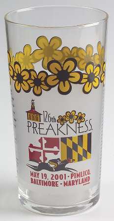 Preakness Glassware 2001 126th - No Box