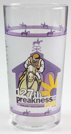 Preakness Glassware 2002 127th - No Box
