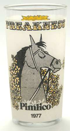 Preakness Glassware 1977 102nd - No Box