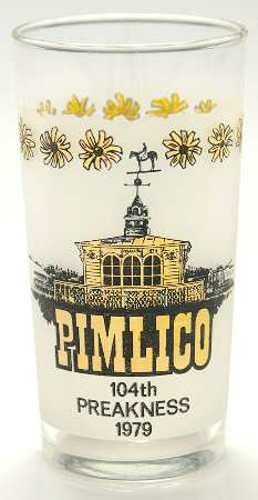 Preakness Glassware 1979 104th - No Box
