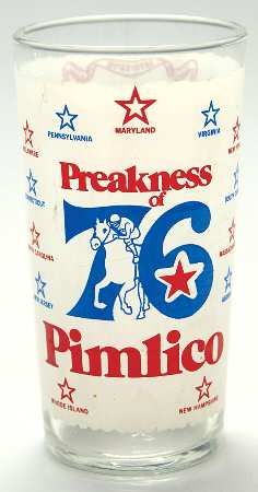 Preakness Glassware 1976 101st - No Box