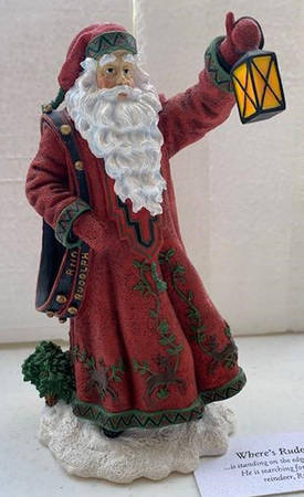 Reflections of Christmas-Figurine Where's Rudolph ? - Boxed