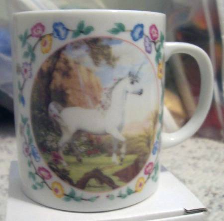 Enchanted World of The Unicorn-Mug Secret Garden - Boxed