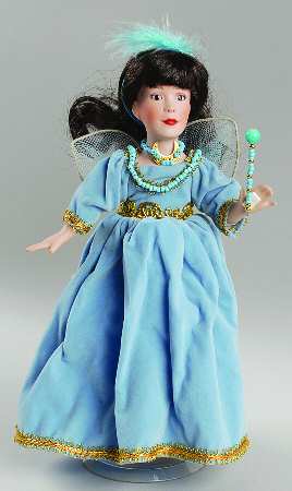 Paradise Galleries Doll Turquoise Fairy - Boxed