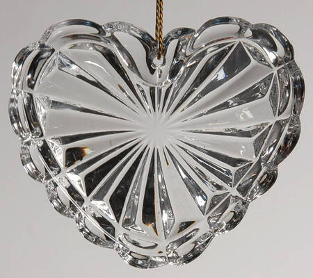 Princess House Christmas Ornament Heart  - Boxed