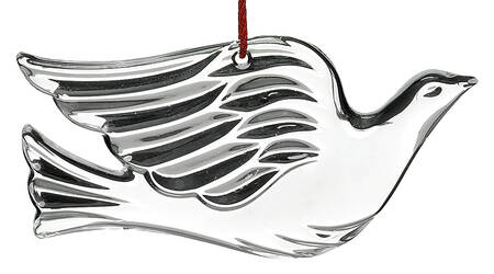 Princess House Christmas Ornament Dove - Boxed