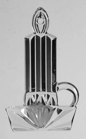 Princess House Christmas Ornament Candlestick - No Box