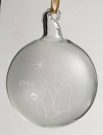 Princess House Christmas Ornament 1994 Wisemen - Boxed