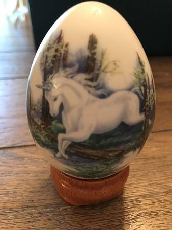 Unicorn Egg Forest Scene - No Box