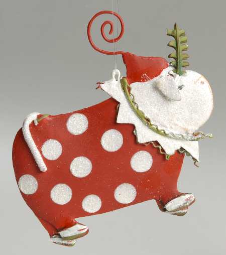 Krinkles, Tin Christmas Ornaments by Patience Brewster