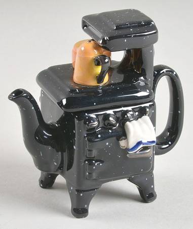 Cardew Designs Tea Pot 50's Stove Teapot-Mini - With Box