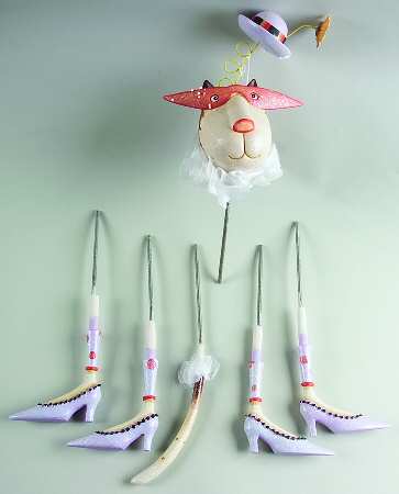 Krinkles Pumpkin Decoration Set - With Box