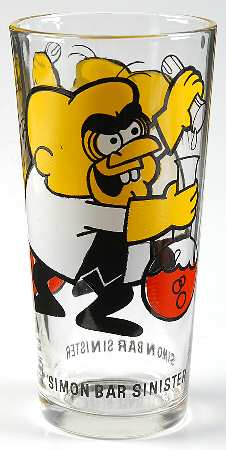 Leonardo TTV Collector Glass Simon Bar Sinister - No Box