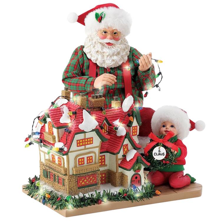 Christmas Traditions House Lights - With Box Bx729