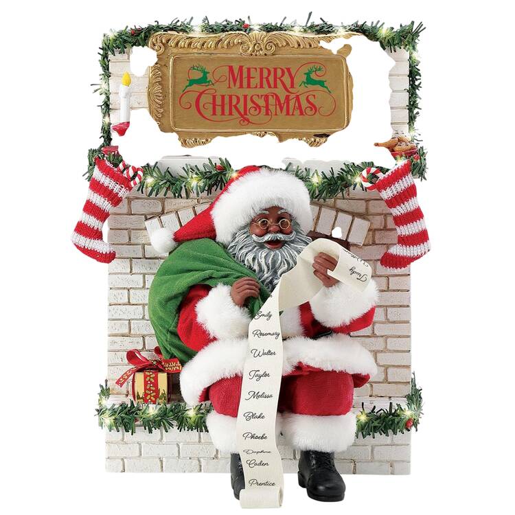 Christmas Traditions Down The Chimney Aa - With Box Bx719