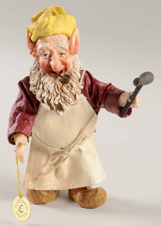 Professionals Working Elf - Yellow Hat - Boxed