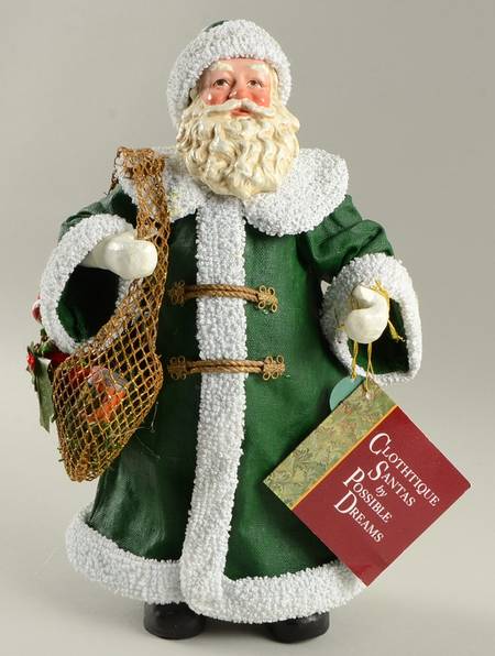 Christmas Traditions Santa With Bag Of Groceries - Boxed