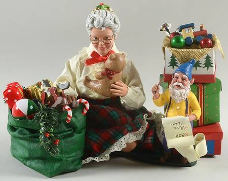 Christmas Traditions Packing Santa's Bag - Boxed
