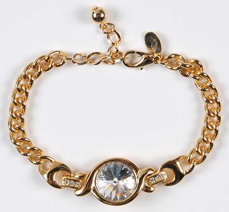 Princess House Jewelry Rivoli Crystal Bracelet - No Box