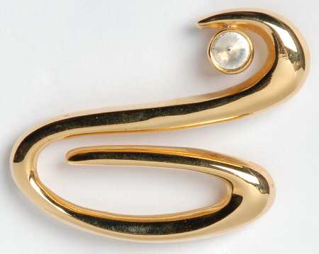 Princess House Jewelry Rivoli-Contemporary Pin - No Box