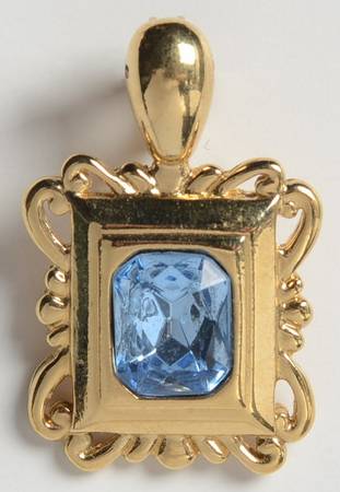 Princess House Jewelry Aquarine Blue Enhancer - No Box