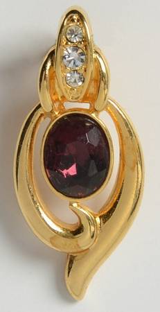 Princess House Jewelry Amethyst Crystal Enchancer - No Box
