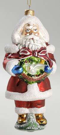 Possible Dreams Glass Ornaments Peace On Earth - No Box