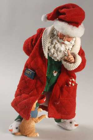 Santa and His Pets by Possible Dreams