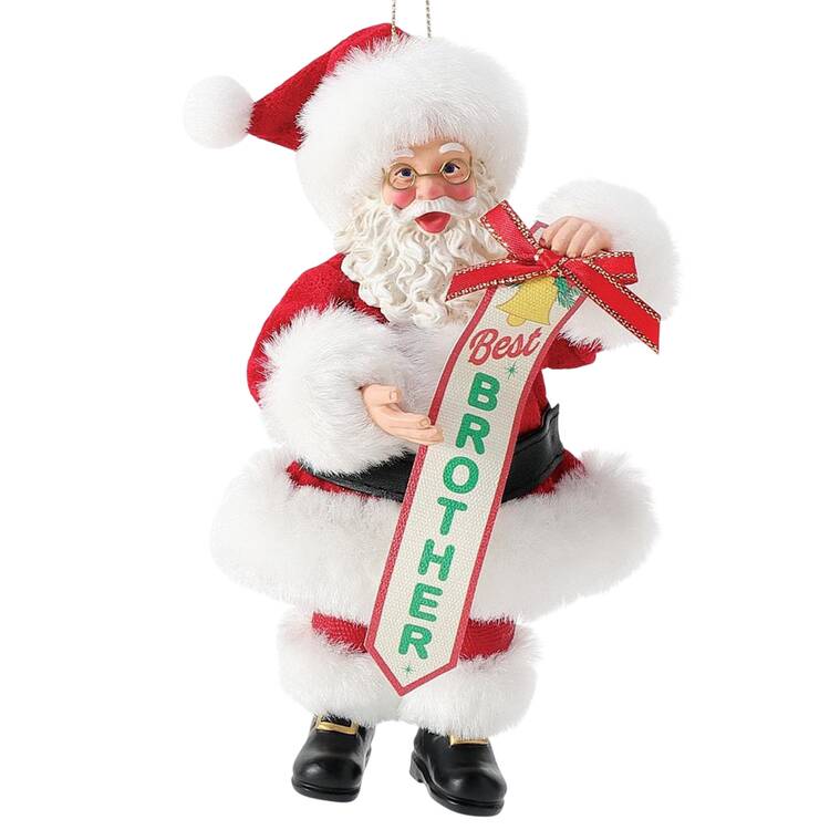 Possible Dreams Ornaments Best Brother - Boxed