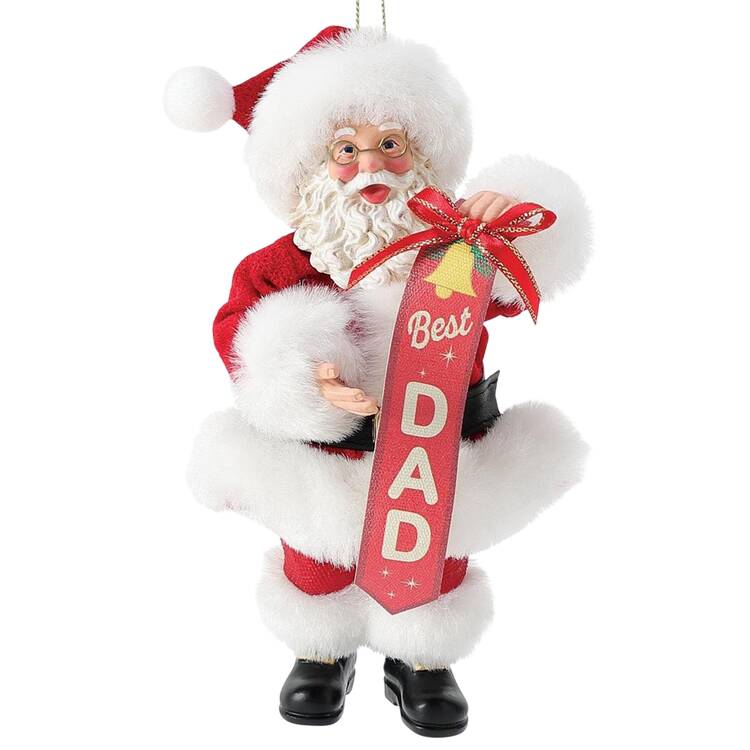 Possible Dreams Ornaments Best Dad - Boxed