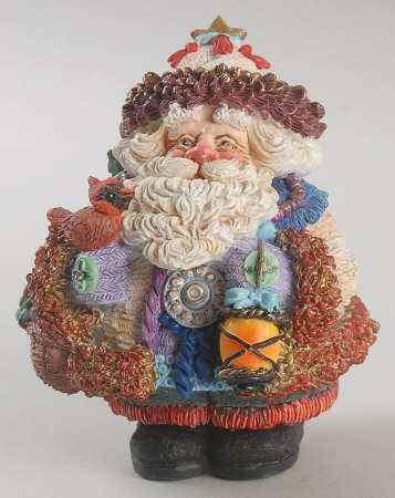 International Crinkle Santas by Possible Dreams