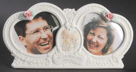 Precious Moments Frames Bride & Groom-Lord Bless You & Keep You - Boxed