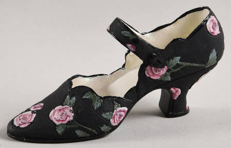 Nostalgia If the Shoe Fits Victoria Embroidered Vamp - No Box
