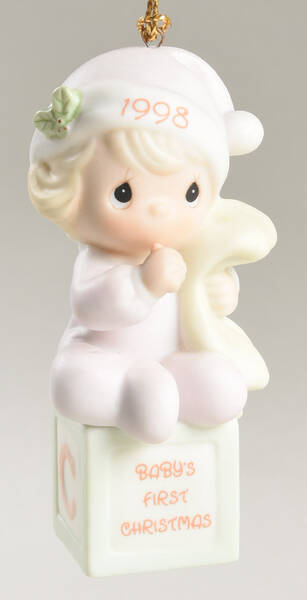 Baby's First Christmas Girl-Baby's First Christmas - Boxed