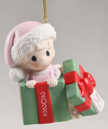 Baby's First Christmas Girl-Baby's First Christmas - Boxed