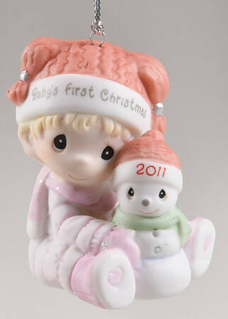 Baby's First Christmas Girl-Baby's First Christmas - Boxed