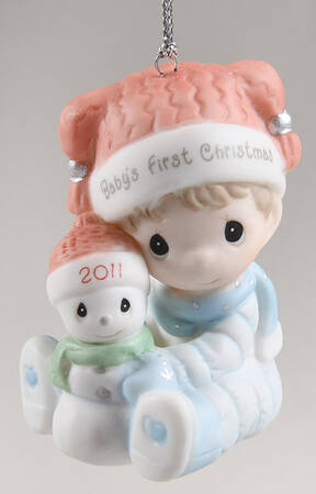 Baby's First Christmas Boy-Baby's First Christmas - Boxed