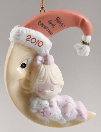 Baby's First Christmas Girl-Baby's First Christmas - Boxed
