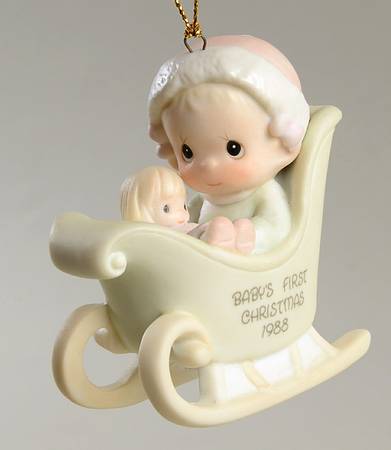 Baby's First Christmas Girl-Baby's First Christmas - No Box
