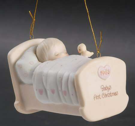 Baby's First Christmas Blessed Are Pure In Heart - With Box