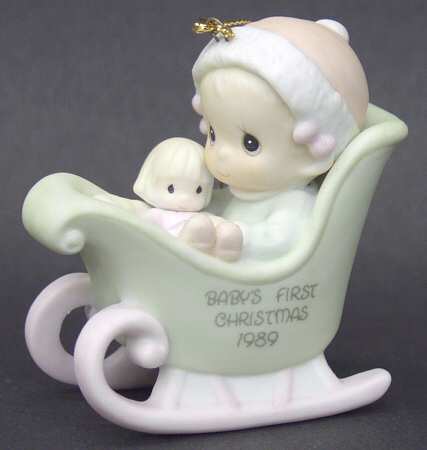 Baby's First Christmas Girl-Baby's First Christmas - Boxed