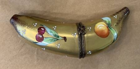 Limoges Boxes Banana With Fruit - No Box