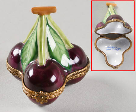 Limoges Boxes Cherries - No Box
