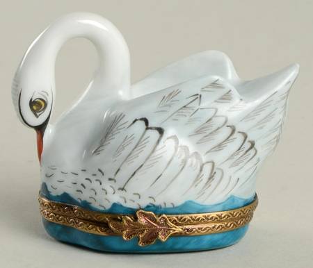 Limoges Boxes Swan - No Box