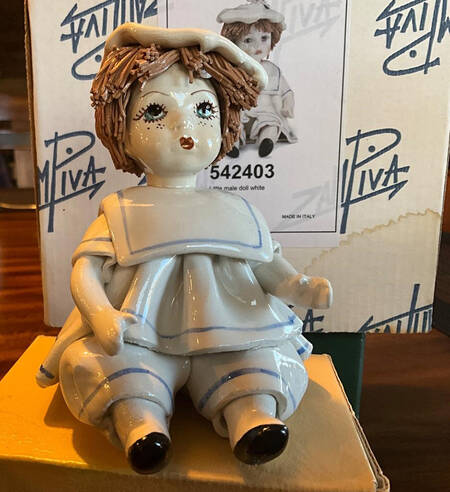 Lino Zampiva Figurines Sailor Girl - With Box