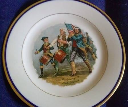 Bicentennial Plate The Spirit Of '76 - No Box